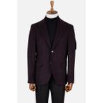 HC MEN CLASSIC Erkek Bordo Blazer Ceket - 48
