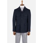 HC MEN CLASSIC Erkek Lacivert Safari Ceket - 46