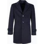 HC MEN CLASSIC Erkek Lacivert Yün Modern Fit Kaban - 52