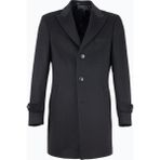 HC MEN CLASSIC Erkek Siyah Yün Modern Fit Kaban - 54