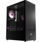 HC310 600W Rgb Mesh Micro Atx Mini Tower Siyah Gaming Oyuncu Kasa