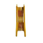 HCA LİMİTED HCA Limited 2.5 Metre Reflektif Bantlı Plastik Akordiyon Bariyer – Sarı-Siyah