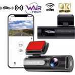 Hd 4K 1080P Araç Dvr Mırrorlink Çift Lensli Araç Sürüş Kaydedici Araba Kamerası - Siyah