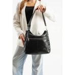 H&D COLLECTİON Siyah Kadın 1. Sınıf İşçilik Salaş Omuz Çanta