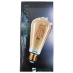 Hd Group A60 Uzlıght Rustik LED Ampul 6W E27 Bal Rengi Filament (2 Adet) - 0,5 W - Altın