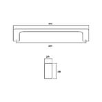 Hd Group Antik 28 cm Çekme/sürgü Kapı Kolu - Option-1
