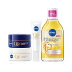 Hd Group C Vitamini Bakım Seti, Micellar Makyaj Temizleme Suyu 400ML,GÖZ Kremi 15ML, Gündüz ve Gece Yüz Kremi - Option-1