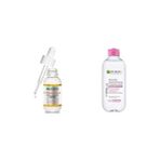 Hd Group C Vitamini Parlak Süper Aydınlatıcı Serum (30 Ml) + Skin Naturals Micellar Kusursuz Makyaj Temizleme Suyu (400 Ml) - Option-1