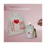 Hd Group Charmlab Candle – Koleksiyonu & Spice Sandal Kokulu Cam Bardak Mum, 135 G, Metal Kapaklı ve Bez Keseli, Hediyeye Hazır Tasarım Mum, Sevgililer Günü & Özel Günler Için - Option-1
