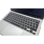Hd Group MacBook Pro Rusça Klavye Koruyucu – Uk Iso Ters L Enter – Bar Uyumlu – 13 Inç A2251 A2289 A2338 (M1/m2) – 16 Inç A2141 – Ince Silikon Siyah - 0,35 lt