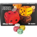 Hd Group Renkli Okey Zarı 40’lı Büyük Boy - -- - Option-1