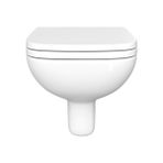 Hd Group S20 Square 7508B003-0850 Asma Klozet, Beyaz, 52 cm