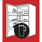 Hd Group Sımax 1,25 L Cam Sürahi – Borosilikat – Kapaklı – Buzdolabı Uyumu – Dayanıklı – Avrupa Üretimi - 1BW-Beyaz - --