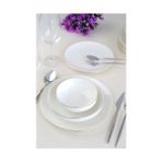 Hd Group Tabakevi Tabak Evi Porselen Platin Yemek Takımı 24 Parça 6 Kişilik - 1/100 Toz Ceviz