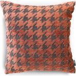 Hd Group Yastık Kılıfı, Kazayağı Desenli, 50X50 Cm, Kızıl Desenli, Polyester Karışımı, - 001-Renkli