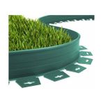 Hd Gurup Çim Ayırıcı / Sınırlandırıcı Plastik Ayraç 5 Metre Yeşil