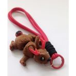 HD Marketim Anahtarlık Çanta Süsü Jackalope Antilop Boynuzlu Tavşan Oynar Eklem Oyuncak Yılbaşı Doğum Günü Hediye