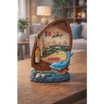HD Marketim Türkiye Temalı Masa Üstü Dekor Biblo | Ofis Masası Süsü & Ev Dekorasyonu | 11×9 cm