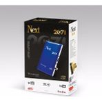 Hd Mini Uydu Alıcısı + Wi-Fi Aparatı Hediye, Kablosuz ve Net Görüntü - Ahşap - Ceviz