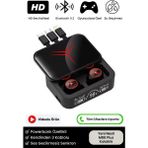 Hd Ses Göstergeli Powerbank Özellikli Ios Android Uyumlu 5.2 Bluetooth M88 Plus Kablosuz Kulaklık