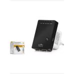 Hd9101 Wifi Repeater+ Router+Ap 300Mbps Siyah