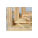 HDART 20x20 5 Li Set Kalınlık Kasnak Çıta Tuval Punch Ahşap Şase