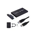 Hdd Kutusu Harddisk 2.5 Inç Usb 3.0 Sata Harddisk Hdd Kutusu 5 Gbps Kılıf - Siyah Aluminyum Ssd A16