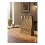 HDF PAZARLAMA SİYAH KALP DESENLİ 25 ADET 25*12*31 KRAFT ÇANTA (hediye,sevgililer günü,özel gün)