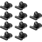 Hdg 2 Adet 38x30 mm Siyah Mıknatıslı Mandallı Klips Fotoğraf Kağıt Evrak Tutucu