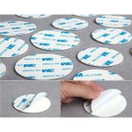 Hdg 3m Yapışkanlı Çift Taraflı Bant Beyaz Yuvarlak- 3 cm Çap -1 mm Et Kalınlığı - 250 Adet