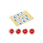 Hdg 40 Adet Yuvarlak Kesimli Çift Taraflı Köpük Bant 30 mm Çap - 3m Yapışkanlı