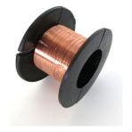 Hdg Bakır Tel Emaye Kaplı Izoleli Bobin Teli 0.4mm Kalınlık - 20 metre