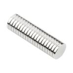 Hdg Çap 18MM x Kalınlık 2mm Yuvarlak Güçlü Neodyum Magnet Mıknatıs - 5 Adet - Gümüş