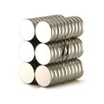 Hdg Çap 20MM x Kalınlık 3mm Süper Güçlü Yuvarlak Neodyum Mıknatıs - 10 ADET