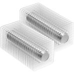 Hdg Dikilebilir Pvc Kaplı Mıknatıslı Çıtçıt - Çift Taraflı Çıtçıt Dikiş Mıknatısı - 10x2mm - 10 ADET