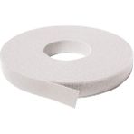 Hdg Kablo Düzenleyici Toparlayıcı Cırtlı Bant Kablo Bağı Sırtsırta Cırt - Beyaz - 3 metre