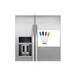 hdg Manyetik Buzdolabı Magnet Not Panosu Mıknatıslı Yazı Tahtası 30x42 cm + 4 kalem