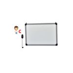 Hdg Manyetik Yazı Tahtası Beyaz - Duvar Askı Aparatlı -pvc Çerçeve 23x32 Cm - Kalem Hediyeli