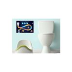 Hdg Mıknatıslı Tuvalet Eğitimi Sticker Panosu 21x30 Cm - 16 Magnetli - Uzay Temalı