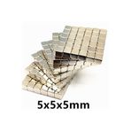 Hdg Neocube 5mm Küp Mıknatıs 216 Parça Neodyum Mıknatıs Hobi Seti - 1. Kalite Büyük Boy Küp 5x5x5mm