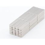 Hdg Neodyum Mıknatıs Dekoratif Magnet Güçlü Çekim 20 x 5 x 3 mm - 50 Adet - Gümüş