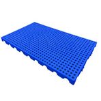 HDIJDY Plastik Paletler, Su Geçirmez Depolama Hafif Izgara Pedi, Nefes Alan Zemin Rafları Tepsisi, Garaj Bodrum için Depo Pet Pedi, İstiflenmesi Kolay, 3 adet 100x60x5cm