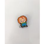Hdmarketim 1 Adet Silikon Chucky Figür Tekli Terlik Süsü Aksesuar