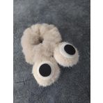 Hdmarketim 11235 1 Adet Peluş Kurbağa Göz Lastikli Toka Saç Aksesuarı