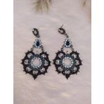 Hdmarketim Swarovski Taşlı Otantik Sallantılı Anadolu Doğa Temalı Küpe