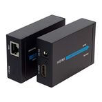 Hdmi Görüntü Aktarma, HDMI TO CAT5/CAT6, 60 Metre, Adaptörlü, Extender,