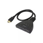 Hdmi Switch 3 In 1 Out Hdmi Giriş Çoklayıcı Port Kablolu Hdmı Switch Çoklayıcı Çoğaltıcı Splitter