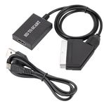 HDMI to SCART Dönüştürücü Adaptör, 1080p HD AV Video Çevirici, 5083 Model