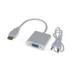 Hdmi To Vga Kablo Çevirici Dönüştürücü Ses Destekli Hdmı (510108417)