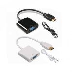 Hdmı To Vga Kablo Çevirici Dönüştürücü + Ses - Hdmi To Vga Kablo ( 551664582)